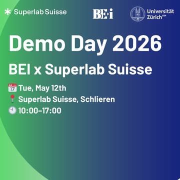 Cover Image for BEI x Superlab Suisse Demo Day 2026