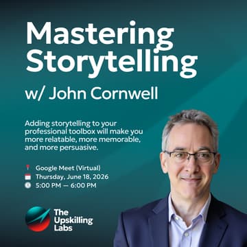 Cover Image for Mastering Storytelling for Personal Brand