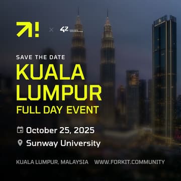 Cover Image for Fork it! Full-day event Kuala Lumpur, Malaysia | Tech Conferences