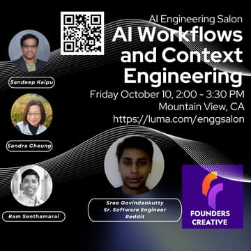 Cover Image for AI Engineering Salon - AI Workflows and Context Engineering