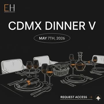 Cover Image for CDMX Dinner VIII — Tuesday, July 7, 2026 — 6:30 PM
