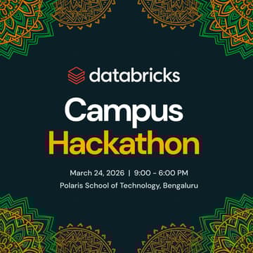 Cover Image for Databricks Campus Hackathon