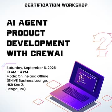 Cover Image for AI Agent Product Development with CrewAI