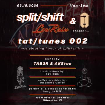 Cover Image for split/shift presents: tat/tunes 002