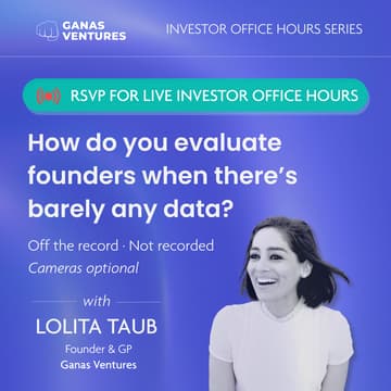 Cover Image for Investor Series | How do you evaluate founders when there’s barely any data?