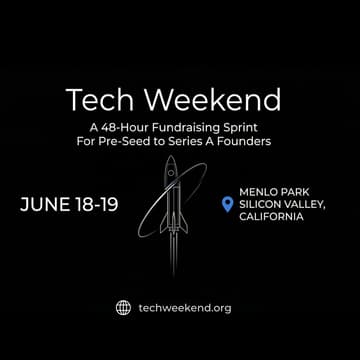 Cover Image for Tech Weekend June 18-19, 2026 | Menlo Park | Silicon Valley |