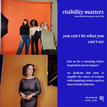 Cover Image for Visibility matters, international women’s day campaign kick-off 2026