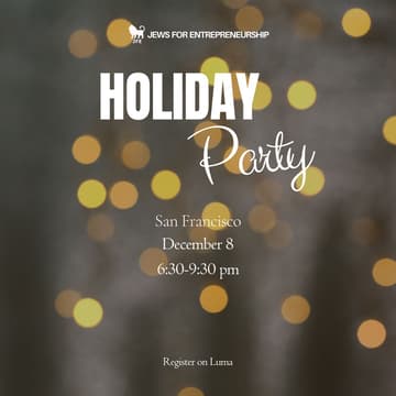 Cover Image for JFE SF Holiday Mixer