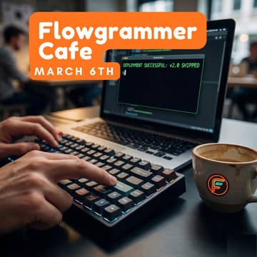 Cover Image for Flowgrammer Cafe:  Build - Brew - Belong