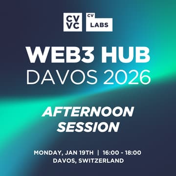 Cover Image for Web3 Hub Davos 2026 - Afternoon Session with CV VC
