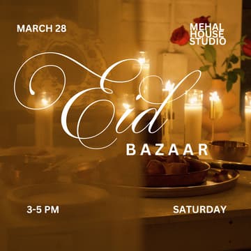 Cover Image for Eid Bazaar at Mehal House