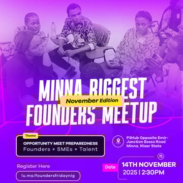 Cover Image for Founders Friday Minna