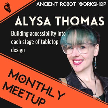 Cover Image for TableTop Designers Meetup with Alysa Thomas
