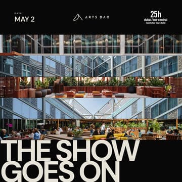 Cover Image for THE SHOW GOES ON: Open Day | Arts DAO (Dubai)