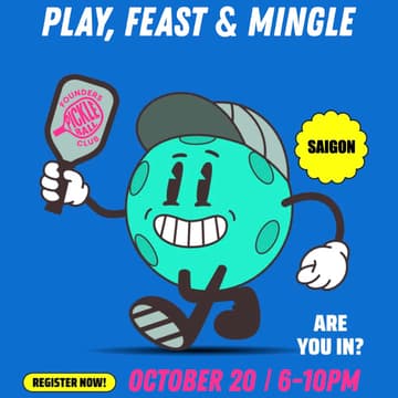 Cover Image for Play, Feast & Mingle – Founders Pickleball Club