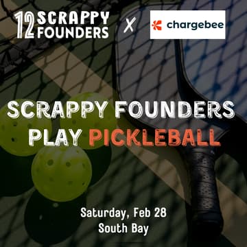 Cover Image for Scrappy AI Founders Play Pickleball