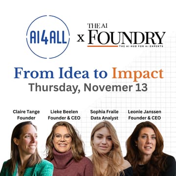 Cover Image for AI4ALL x The AI Foundry: From Idea to Impact