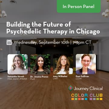 Cover Image for Chicago Psychedelic Therapy Community Networking + Panel
