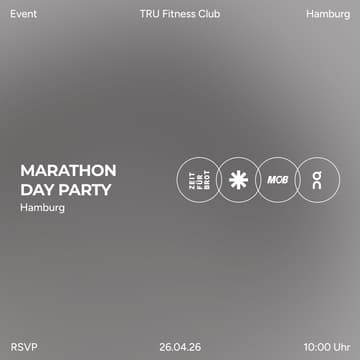 Cover Image for MARATHON DAY PARTY