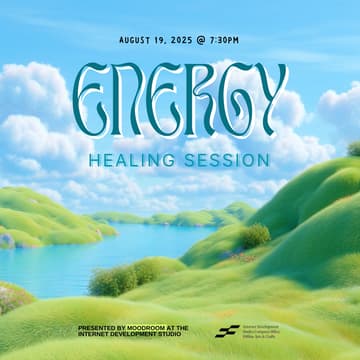 Cover Image for Meditation & Energy Healing Session by MoodRoom