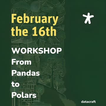 Cover Image for WORKSHOP - From Pandas to Polars