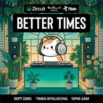 Cover Image for Zircuit x Virtuals x Rialo Present Better Times | KBW 2025