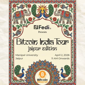 Cover Image for Bitcoin India Tour- Jaipur Edition