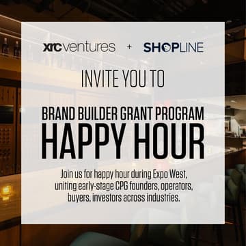 Cover Image for XRC Ventures x SHOPLINE Brand Builder Grant Program Happy Hour at Expo West