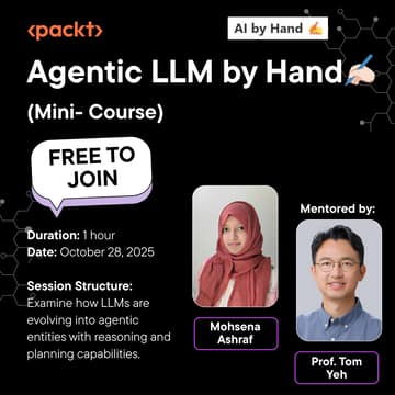 Cover Image for Agentic LLM by Hand ✍️ ( Mini Course)