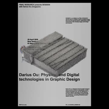 Cover Image for Darius Ou: Physical and Digital Technologies in Graphic Design