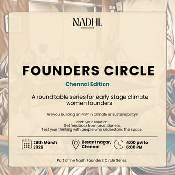 Cover Image for Founders' Circle | Nadhi Chennai