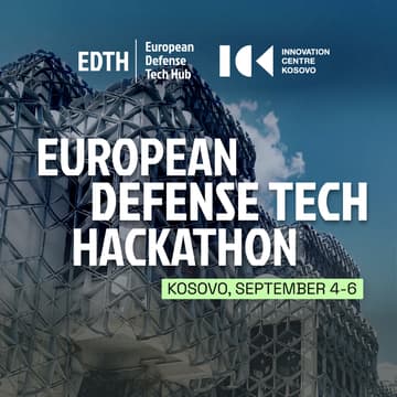 Cover Image for European Defense Tech Hackathon – Pristina