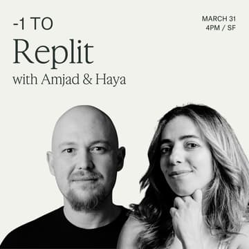 Cover Image for -1 to Replit with Amjad & Haya