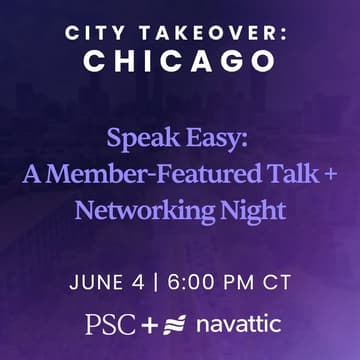Cover Image for Speak Easy: A Member-Featured Talk + Networking Night
