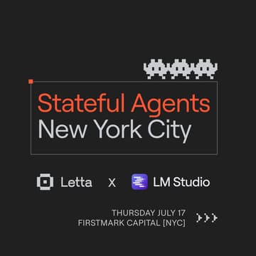 Cover Image for Stateful Agents Meetup: How to build local AI agents with memory