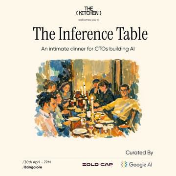 Cover Image for The Inference Table — CTO Dinner by Google AI