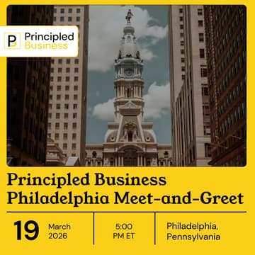 Cover Image for Principled Business Philadelphia Meet-and-Greet