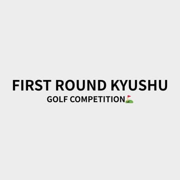 Cover Image for FIRST ROUND KYUSHU GOLF COMPETITION