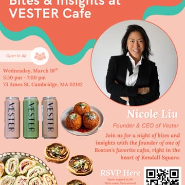 Cover Image for Community X WeLearn: Bites & Insights at Vester Cafe
