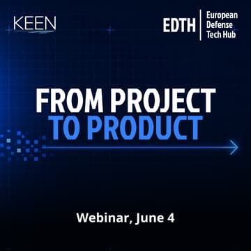 Cover Image for EDTH x Keen Venture Partners — From Project to Product