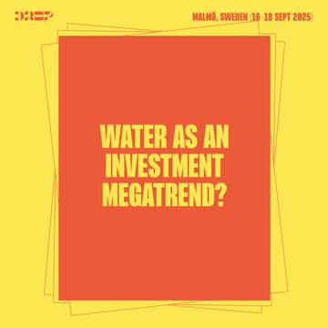 Cover Image for Water as an investment megatrend?