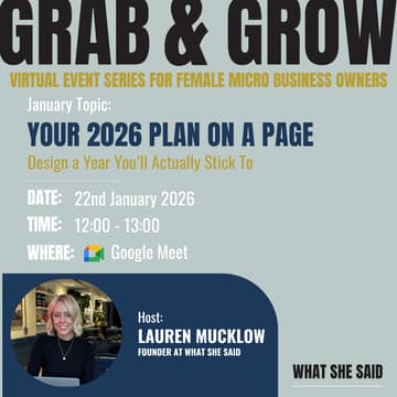 Cover Image for Grab & Grow | Your 2026 Plan on a Page