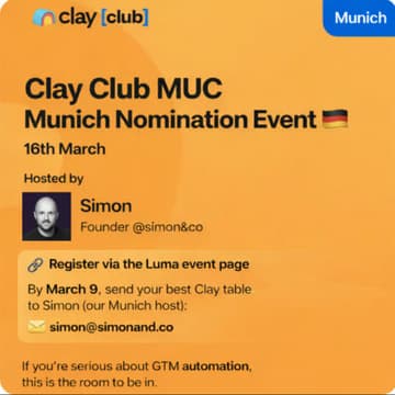 Cover Image for Clay in Munich: Clay Cup Nomination Day