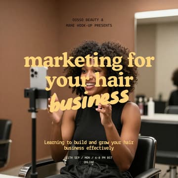 Cover Image for Master Marketing for Your Hair Business