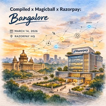 Cover Image for c0mpiled x Magicball x Razorpay: Bangalore