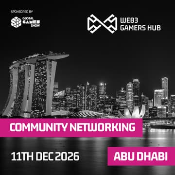 Cover Image for Web3 Gamers Hub: Abu Dhabi
