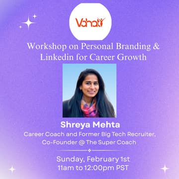 Cover Image for Workshop on Personal Branding & LinkedIn for Career Growth 🚀