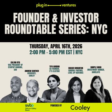 Cover Image for Founder and Investor Roundtable Series: NYC