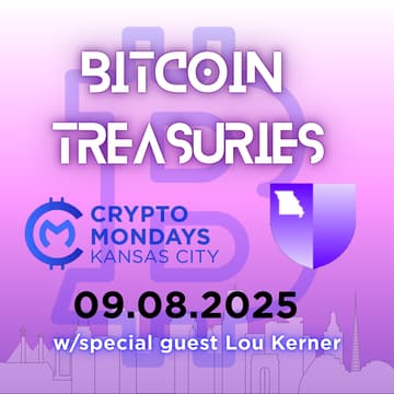 Cover Image for Bitcoin Treasuries Networking Event w/ Special Guest Lou Kerner, Founder of CryptoMondays