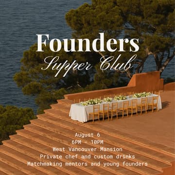 Cover Image for Founders Supper Club: Pho Real